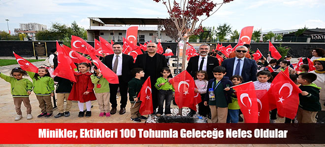 Minikler, Ektikleri 100 Tohumla Geleceğe Nefes Oldular