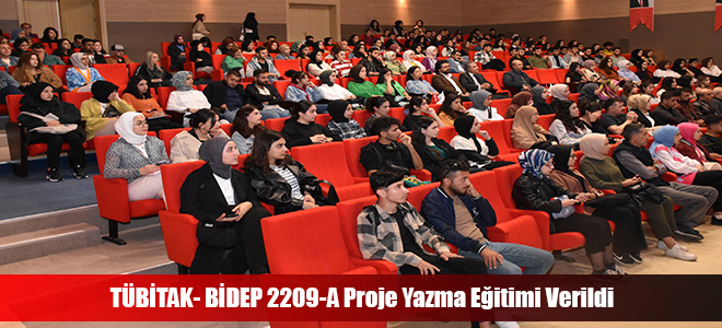 TÜBİTAK- BİDEP 2209-A Proje Yazma Eğitimi Verildi