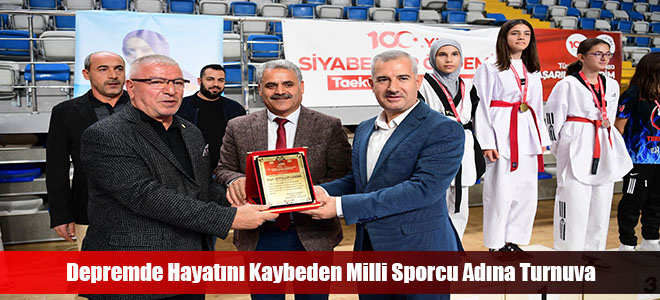 Depremde Hayatını Kaybeden Milli Sporcu Adına Turnuva