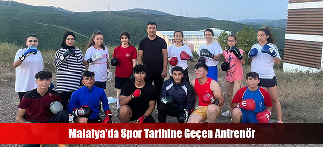 Malatya'da Spor Tarihine Geçen Antrenör