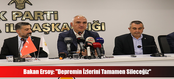 Bakan Ersoy: 