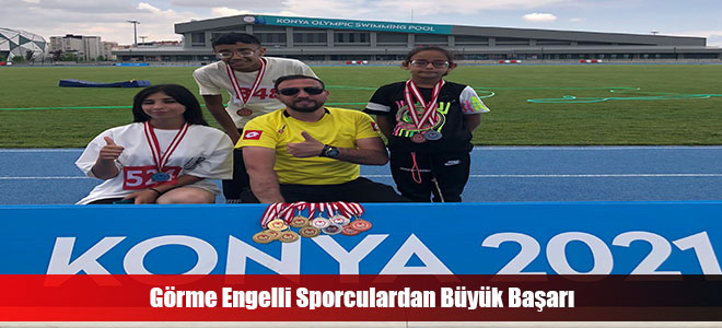 Görme Engelli Sporculardan Büyük Başarı