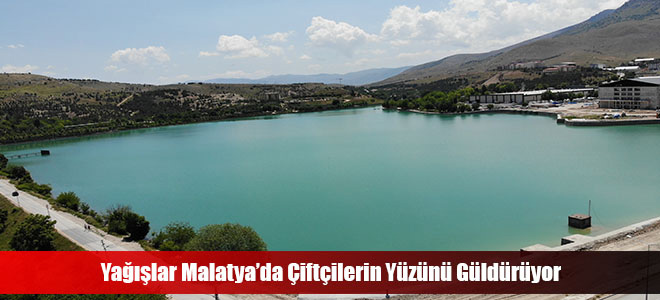 Yağışlar Malatya’da Çiftçilerin Yüzünü Güldürüyor