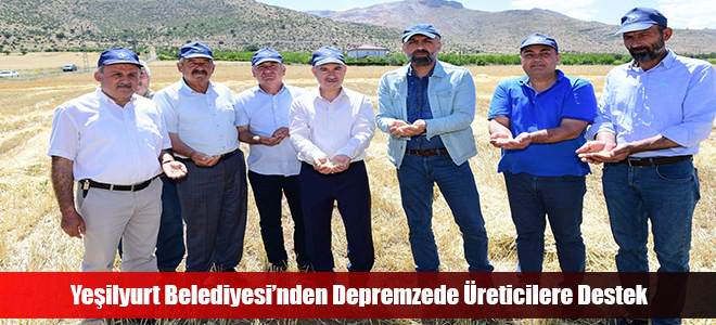 Yeşilyurt Belediyesi’nden Depremzede Üreticilere Destek