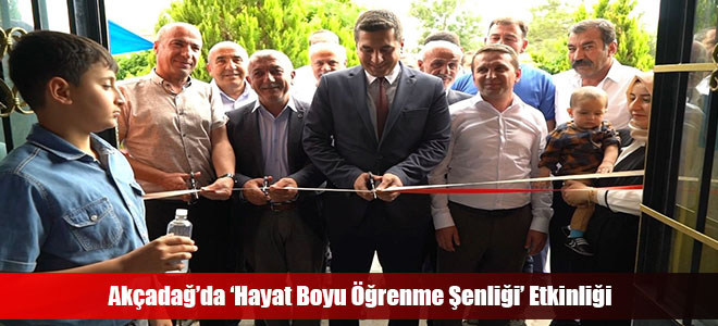 Akçadağ’da ‘Hayat Boyu Öğrenme Şenliği’ Etkinliği