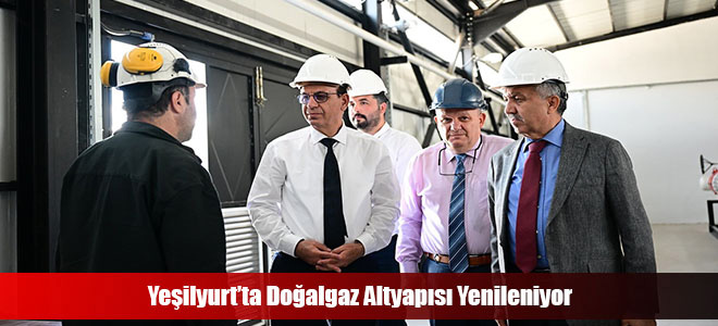 Yeşilyurt’ta Doğalgaz Altyapısı Yenileniyor