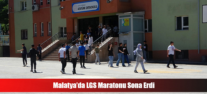 Malatya’da LGS Maratonu Sona Erdi