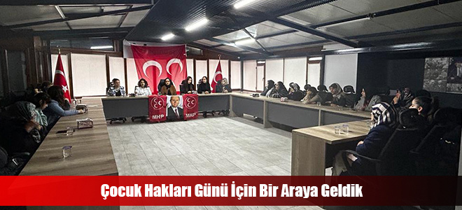 Çocuk Hakları Günü İçin Bir Araya Geldik