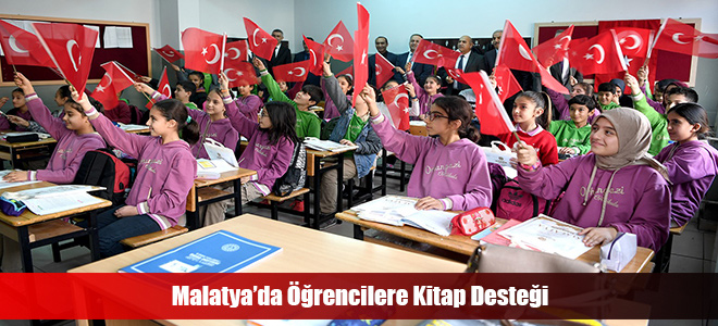 Malatya’da Öğrencilere Kitap Desteği