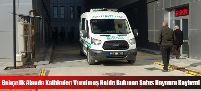 Bahçelik Alanda Kalbinden Vurulmuş Halde Bulunan Şahıs Hayatını Kaybetti