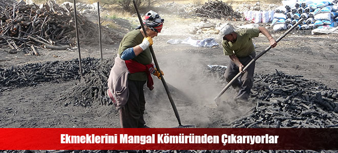 Ekmeklerini Mangal Kömüründen Çıkarıyorlar