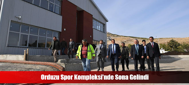 Orduzu Spor Kompleksi’nde Sona Gelindi