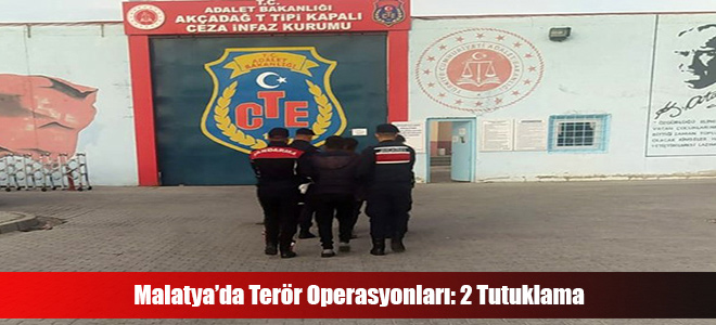 Malatya’da Terör Operasyonları: 2 Tutuklama