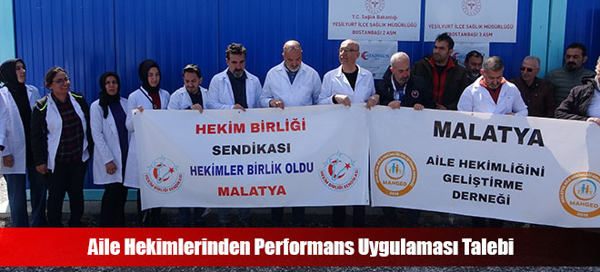 Aile Hekimlerinden Performans Uygulaması Talebi