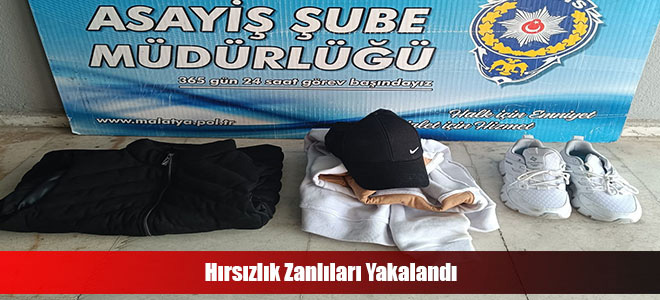 Hırsızlık Zanlıları Yakalandı