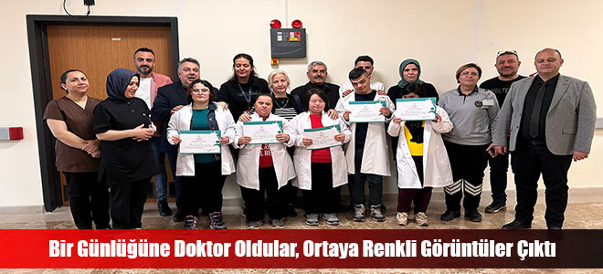 Bir Günlüğüne Doktor Oldular, Ortaya Renkli Görüntüler Çıktı