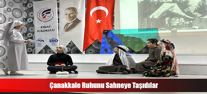 Çanakkale Ruhunu Sahneye Taşıdılar