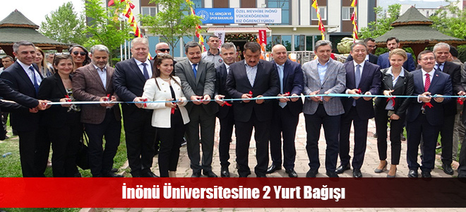 İnönü Üniversitesine 2 Yurt Bağışı