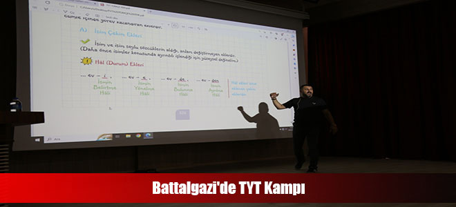 Battalgazi'de TYT Kampı