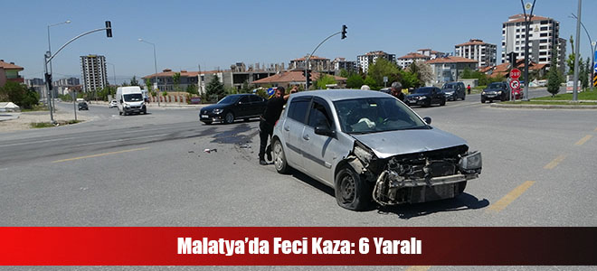 Malatya’da Feci Kaza: 6 Yaralı