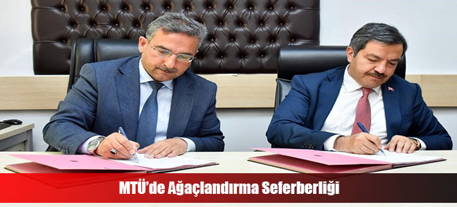 MTÜ’de Ağaçlandırma Seferberliği