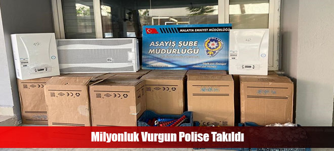 Milyonluk Vurgun Polise Takıldı