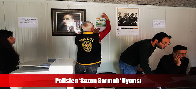 Polisten ‘Sazan Sarmalı‘ Uyarısı