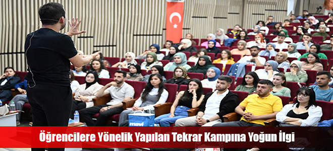 Öğrencilere Yönelik Yapılan Tekrar Kampına Yoğun İlgi