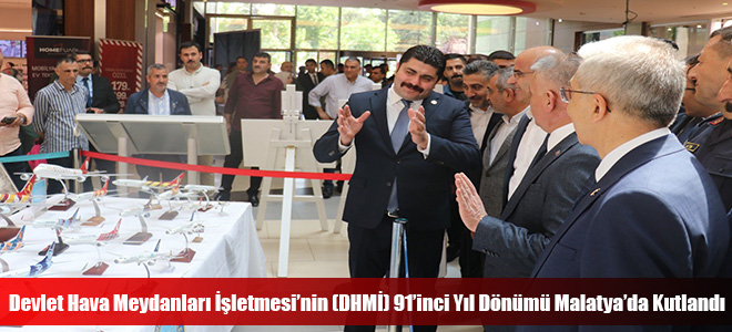 Devlet Hava Meydanları İşletmesi’nin (DHMİ) 91’inci Yıl Dönümü Malatya’da Kutlandı