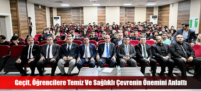 Geçit, Öğrencilere Temiz Ve Sağlıklı Çevrenin Önemini Anlattı