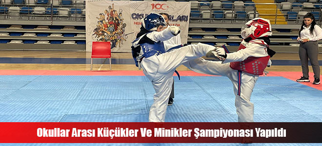 Okullar Arası Küçükler Ve Minikler Şampiyonası Yapıldı