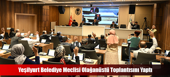 Yeşilyurt Belediye Meclisi Olağanüstü Toplantısını Yaptı