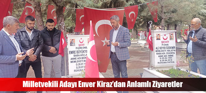 Milletvekili Adayı Enver Kiraz’dan Anlamlı Ziyaretler