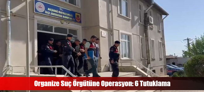 Organize Suç Örgütüne Operasyon: 6 Tutuklama