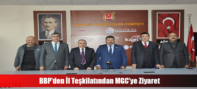 BBP’den İl Teşkilatından MGC’ye Ziyaret