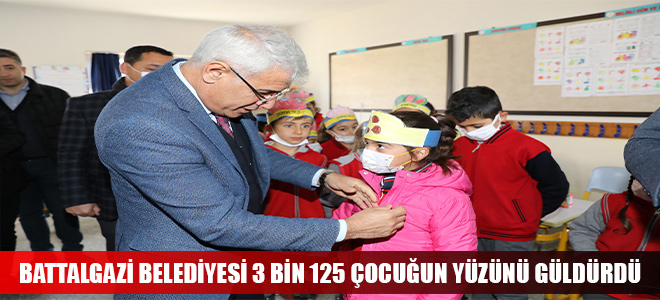 BATTALGAZİ BELEDİYESİ 3 BİN 125 ÇOCUĞUN YÜZÜNÜ GÜLDÜRDÜ