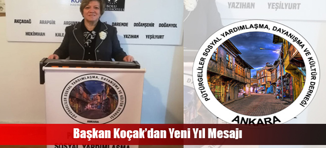 Başkan Koçak’dan Yeni Yıl Mesajı