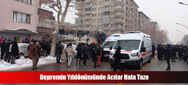 Depremin Yıldönümünde Acılar Hala Taze