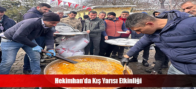 Hekimhan’da Kış Yarısı Etkinliği