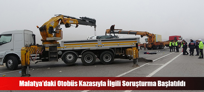 Malatya’daki Otobüs Kazasıyla İlgili Soruşturma Başlatıldı