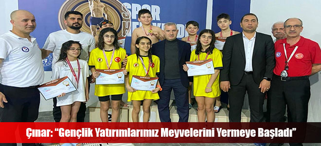 Çınar: “Gençlik Yatırımlarımız Meyvelerini Yermeye Başladı”