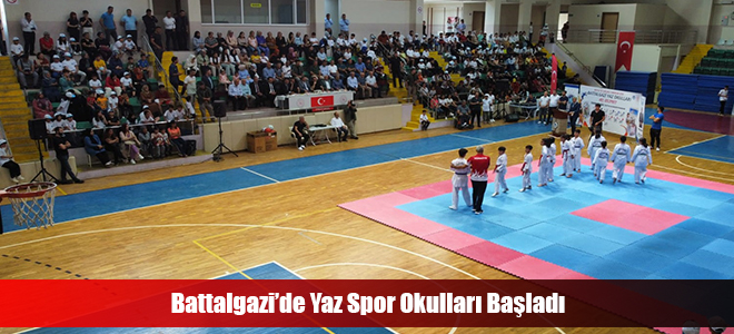 Battalgazi’de Yaz Spor Okulları Başladı