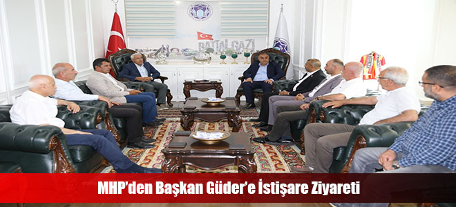 MHP’den Başkan Güder’e İstişare Ziyareti