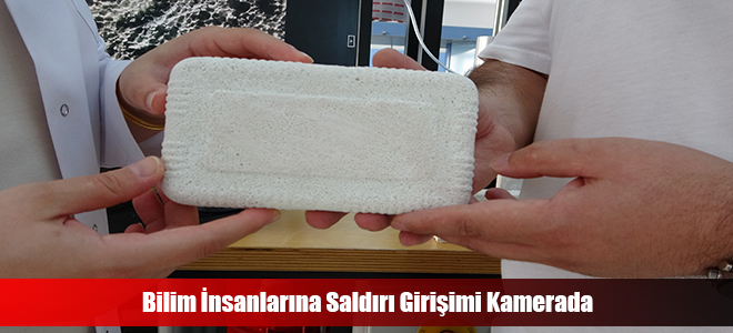 Bilim İnsanlarına Saldırı Girişimi Kamerada