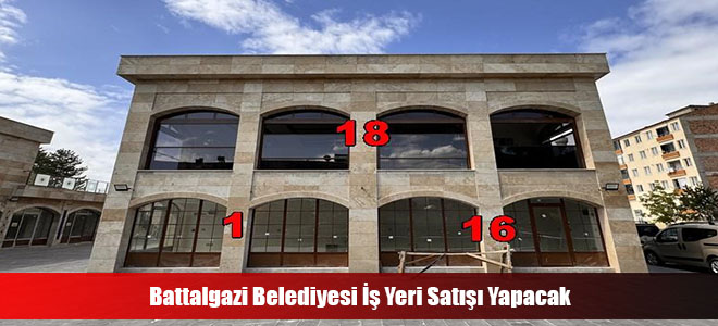 Battalgazi Belediyesi İş Yeri Satışı Yapacak