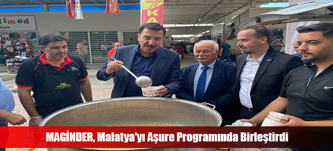 MAGİNDER, Malatya'yı Aşure Programında Birleştirdi